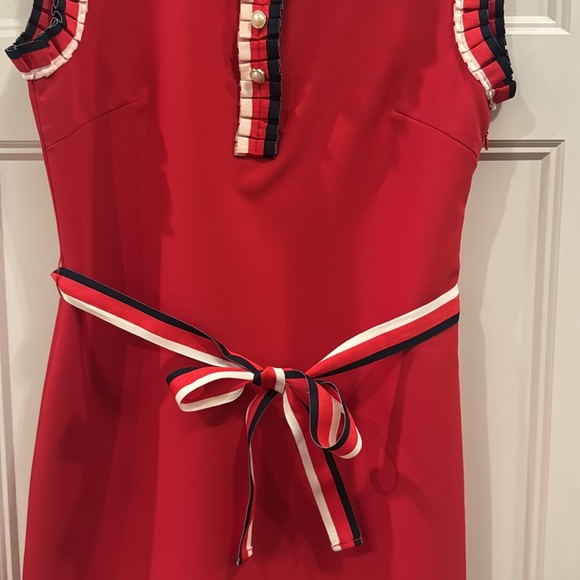 Vintage style red, white and blue dress ❤️🤍💙 - Picture 6 of 11